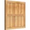 Ekena Millwork Framed Board-n-Batten Shutters, Rough Sawn Western Red Cedar, 26 7/8W x 26H, PR RBF06S26X026RWR - alternate 4